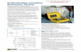 Understanding Insulation Resistance Testing - JM Test …jmtest.com/PDFs/megohmmeter-insulation-resistance-testing.pdf · Understanding Insulation Resistance Testing (pdf) 02/06 Rev.