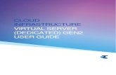 CLOUD INFRASTRUCTURE VIRTUAL SERVER (DEDICATED) GEN2 USER · PDF file · 2017-12-01cloud infrastructure virtual server (dedicated) gen2 user guide. chapter 1 overview 2 welcome to