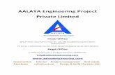 AALAYA Engineering Project Private · PDF file · 2016-09-238 List of tools & Machinerie s 9 Details of technical and administrative manpower ... offices in Delhi NCR. With a diverse