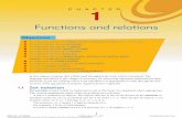Functions and relations - Wikispaces 1... · Functions and relations ... sections of the appropriate Computer Algebra System Appendix. 1.1 Set notation ... NZQR ISBN 978-1-107-67685-5