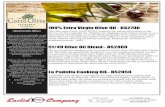 Corto Olive Oil - Euclid Fish Company Olive Oil.pdf51/49 Olive Oil Blend– BS2800 About Corto Olive: Corto is one of several family-owned agribusiness enterprises that blends their