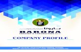 COMPANY PROFILE -  · PDF fileCOMPANY PROFILE PB: No.91457, ... Qatar. What makes us different from other established contracting companies is