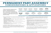 PERMANENT JOINT APPLICATIONS - Orbitform · PDF filePERMANENT JOINT APPLICATIONS NON-PERMANENT JOINT APPLICATIONS This article examines basic applications ... A retaining ring or cotter