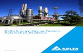 Automation for a Changing World Delta Energy-Saving ... · PDF fileDelta Energy-Saving Factory Automation Solutions   Automation for a Changing World