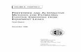 Preferred and Alternative Methods for Estimating ... - US EPA · PDF filevolume ii:volume ii: chapterchapter 44 preferred and alternative methods for estimating fugitive emissions