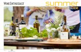 OUR WINE ENTHUSIAST THE WINE & FOOD … ENTHUSIAST | THE WINE & FOOD PAIRING GUIDE | 2016 2 S ummer season is upon us. And if you’re like the editors at Wine Enthusiast,
