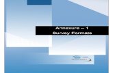Annexure – 1 Survey Formats - TCP Haryana Faridabad (Final Annexure).pdf · Annexure 1 – Survey Formats ... existing traffic and transportation scenario in the study area and