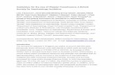 Guidelines for the Use of Platelet Transfusions A British · PDF fileIf the reason for thrombocytopenia is unclear, further investigation is required as this is likely to influence