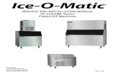 SERVICE AND INSTALLATION MANUAL EF and EMF …icemeister.net/files/icemakers/iceomatic/EF-EMF Series Tech 1 09.pdfSERVICE AND INSTALLATION MANUAL EF and EMF Series Flaked ICE Machines