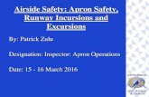 Airside Safety: Apron Safety, Runway Incursions and Excursions Incursions Excursions Workshop/Airside Safet… · Airside Safety: Apron Safety, Runway Incursions and Excursions ...