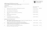 Meeting of the Council - nmc.org.uk · PDF fileMinutes of the previous meeting . The minutes of the meeting on 27 ... English language ... Health Select Committee on 14 November 2017