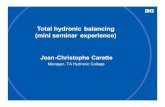 Total hydronic balancing (mini seminar experience) - IMI …/media/Files/I/IMI/presentation/2008/Jean-Christop... · Total hydronic balancing (mini seminar experience) ... performing