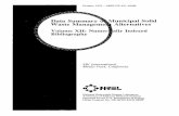 October 1992 NREL{fP-431-4988L · PDF fileOctober 1992 • NREL{fP-431-4988L Data Summary Waste Manageme ... October 1992 . Report Organization ... AIChE Symposium Series, No. 265,