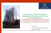 Greenhouse Gas Emissions Mitigation in Road Construction ...?Detailed literature review on GHG emissions ... –Pavement –Structures Construction Implementation ... Overlay and