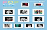 Pop Art Prints Condensed Catalog - Popcorn Posters ... · PDF fileOrder (30) Pop Art prints and receive a free Countertop Cardboard Display Hang tab available (10 cent surcharge) POPCORN