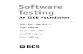 Software Testing -  · PDF fileSoftware Testing An ISEB Foundation BrianHambling(Editor) PeterMorgan AngelinaSamaroo GeoffThompson PeterWilliams