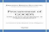 Procurement of GOODS 2016 Revised Implementing Rules and Regulations (IRR) of Republic Act (RA) 9184. The Bidding Documents shall clearly and adequately define, among others: (a) the
