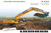 Crawler Excavator R 922 - LiebherrCrawler Excavator R 922 Operating Weight: 21,350 – 23,700 kg Engine Output: 110 kW / 150 HP Bucket Capacity: 0.55 – 1.45 m³ t · 2017-9-15