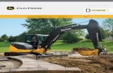 EXCAVATOR - John Deere you’re ready to take on bigger projects or looking for the right size excavator to ﬁ t a job, step up to a 60D. Deere’s largest compact