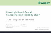 Ultra-High-Speed Ground Transportation Feasibility … Pate, Director Scott Richman WSDOT Rail, Freight and Ports Division CH2M HILL, INC December 14, 2017 Ultra-High-Speed Ground