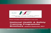 National Health & Safety Training Programme Brochure · PDF fileNational Health & Safety Training Programme Brochure ... Training assists employees in acquiring the skills and knowledge