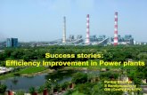 Success stories: Efficiency Improvement in Power · PDF file · 2013-12-10Success stories: Efficiency Improvement in Power plants ... • Parametric optimization ... • CT capability