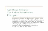 Agile Design Principles: The Liskov Substitution Principletheo/Courses/sd/5895-downloads/sd-principles-3... · 1 Agile Design Principles: The Liskov Substitution Principle Based on