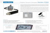 See Digital Torque Gauges Series TT03 - Mark-10 · PDF fileDigital Torque Gauges Series TT03 ... applications in virtually every industry, with capacities from 10 ozFin to 100 lbFin