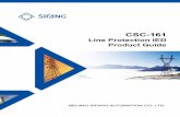 Line Protection IED Product Guide - sf-auto.com Line...speed comprehensive transmission line protection IED (Intelligent Electronic Device) for overhead lines, cables or ... Current