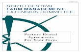 NCFMEC-03 NORTH CENTRAL FARM … CENTRAL FARM MANAGEMENT EXTENSION COMMITTEE NCFMEC-03 Pasture Rental Agreements For Your Farm