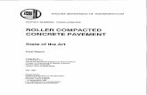 ROLLER COMPACTED CONCRETE PAVEMENT - RCC …rccpavementcouncil.org/wp-content/uploads/2016/08/Arizona-DOT-RC… · ROLLER COMPACTED CONCRETE PAVEMENT State of the Art Final Report