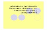 Adaptation of the Integrated Management of Newborn and ... lectures/Pediatrics/IMNCI.pdf · Adaptation of the Integrated Management of Newborn and ... outpatient management of sick