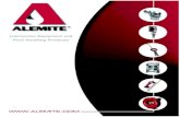 Alemite Product Catalog - LubriSource · PDF fileand are made from the highest-grade materials. ... NPTF American National taper pipe thread for Dryseal pressure-tight joints ... dust-proof
