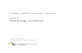 Traffic control devices manual Part 7 Parking · PDF fileTraffic control devices manual Part 7 ... of a suite of guidelines within the Traffic control devices manual ... 1-2 TCD manual: