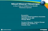 Mixed Mineral Thixotropes - TRFA · PDF fileMixed Mineral Thixotropes. A New Class of Additives for Molded. Thermoset Systems. Presented to. ... The use of BYK R-605 can reduce the