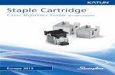 Staple Cartridge -  · PDF fileStaple Finisher-B1 J1 35x28x33 0248A001AA 6707A001AA A1 Staple Cartridge ... F24-7790-000 GP 200 GP 210 GP ... A1 P1 61.5x33x34