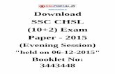Download SSC CHSL (10+2) …exams.careerspages.com/wp-content/uploads/2017/07/… ·  · 2017-07-06Study Kits for Staff Selection Commission Exams Study Kit for SSC CGL EXAM (Tier-I)