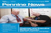 P in Pennine Pennine News - pat.nhs.uk Pennine Ne… · Pennine News Chairman and Executive ... Adelle Lees, sister in children’s emergency ... to make her feel comfortable. So