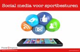 Social media voor sportbesturen   SSVU handout