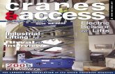 £8 January February 2006 Vol. 8 issue 1 Electric Scissor Lifts ... · PDF fileElectric Scissor Lifts Industrial Lifting P27 Riwal interview P16 The LARGEST UK CIRCULATION of any lifting