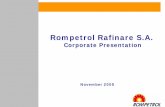 Rompetrol Rafinare S.A.newweb.rompetrol.com/cms/rompetrol_companie/ir/RRC Presentation... · Rompetrol Rafinare (“RRC”) 9 Shareholders ... major transactions and operations such