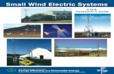 Small Wind Electric Systems - Madison Gas and Electric · PDF fileSmall Wind Electric Systems Small Wind Electric Systems Location—A home in Charlotte, Vermont Capacity—10 kilowatts