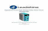 Datasheet of the High Voltage Easy Servo  · PDF fileDatasheet of the High Voltage Easy Servo Drive ES-DH2306 Leadshine Motion Technology 3/F, Block 2, Nanyou Tianan Industrial