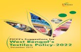 FICCI’s Suggestions on West Bengal’s Textiles Policy ...ficci.in/SEdocument/20216/ficci-policy-for-west-bengal-textile.pdf · 4 | FICCI’s Suggestions for West Bengal’s Textiles