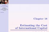 The Cost of International Capital - Princeton University Press …assets.press.princeton.edu/releases/Sercu/Lecture_slide… ·  · 2009-03-11Suppose an Australian ﬁrm considers