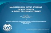 MACROECONOMIC IMPACT OF MOBILE PAYMENT … money is available, agent outlets outnumber bank branches ... Mobile money services began in Kenya, ... The Link to Financial ...