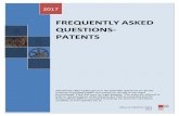 FREQUENTLY ASKED QUESTIONS- - Indian Patent …ipindia.nic.in/.../Images/...FREQUENTLY_ASKED_QUESTIONS_-PATENT.pdfFREQUENTLY ASKED. QUESTIONS- ... in exchange of full disclosure of