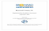 Broward County, FL · PDF fileBroward County, FL Implementation ... Pre – Implementation ... = a significant gap that should be addressed before an ERP implementation begins; these