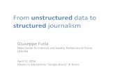 From unstructured data to structured journalism