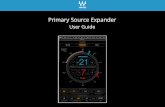 Waves Primary Source Expander User Guide · PDF fileIn this example we’re using Primary Source Expander on a vocal track, ... Threshold control represents the EXT sidechain input